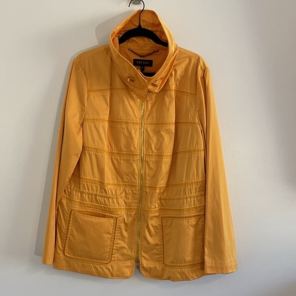 Escada Yellow Utility Jacket - Picture 5 of 13